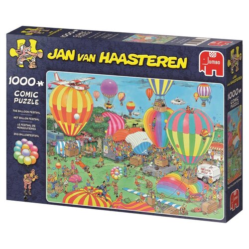Sluier na school Wolkenkrabber Het Ballon Festival Jan van Haasteren (1000) | StartSpeler
