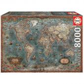 Historical World Map (8000)