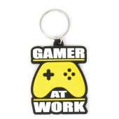 Gamer At Work Rubber Keychain Joypad 6 cm