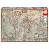 Educa Politieke wereldkaart (1500 stukjes)