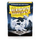 Dragon Shield Standard Matte White (60 Sleeves)