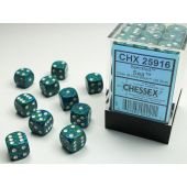 Chessex CHX25918 Speckled Ninja D6 12mm Dice Set (36 pcs)
