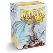 Dragon Shield Standard Matte Silver (100 Sleeves)