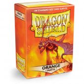 Dragon Shield Standard Matte Orange (100 Sleeves)