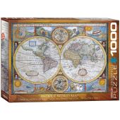Antique World Map (1000)