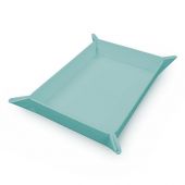 Magnetic Dice Tray Foldable Light Blue