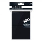 Ultra Pro Standard Deck Protector Gloss Black (100 sleeves)