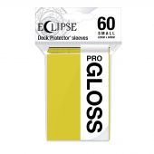 Ultra Pro Eclipse Gloss Small Lemon Yellow (60 sleeves)