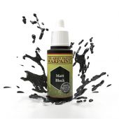 The Army Painter Matt Black - Warpaints - 18ml