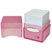 Ultra Pro Satin Cube Glitter Pink Deck Box
