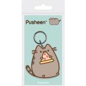 Keychain Pusheen The Cat: Pizza (6cm-rubber)