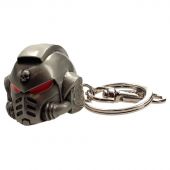 Warhammer 40K Primaris Space Marine Metal Helmet Keychain