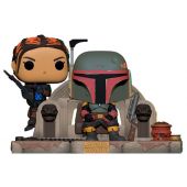 Funko POP! Mandalorian Boba and Fennec on Throne