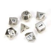 Chessex CHX27021 Solid Metal: Silver Color