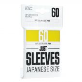 Just Sleeves Japanese Size Yellow (60)