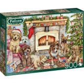 Christmas Puppies (500)