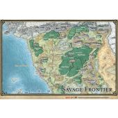 D&D Savage Frontier Map 21"x31"