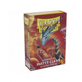 Dragon Shield: Outer Sleeves Matte Clear 100 Sleeves