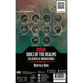 D&D Idols Of The Realms: Scales & tails Reptile Den 2D Set