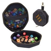 RPG Dice Case & Rolling Tray (Black)