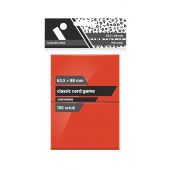 Rebel 63.5 x 88 mm Red Card Sleeves (100)