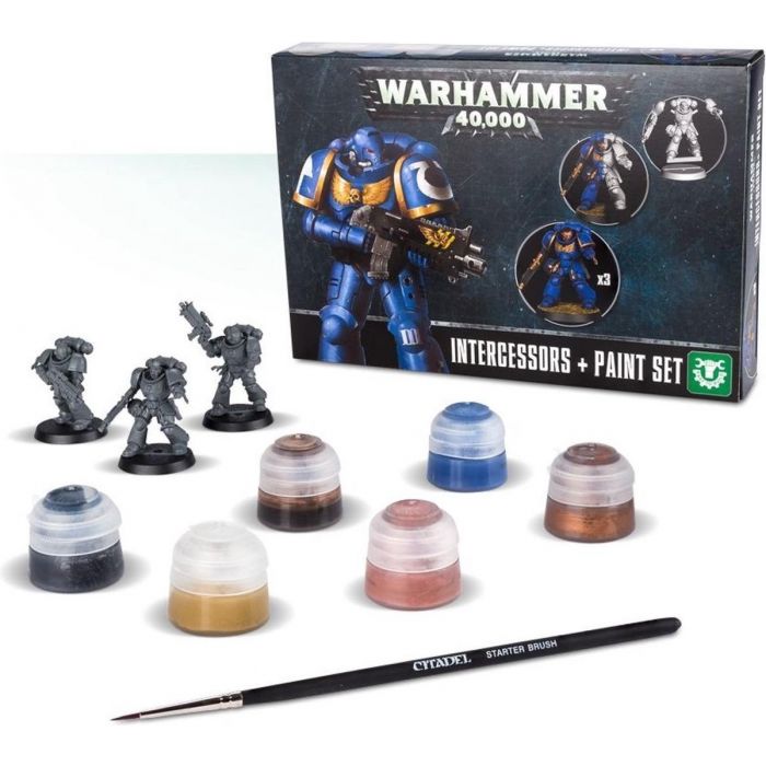 Warhammer 40k Intercessors & Paint Set