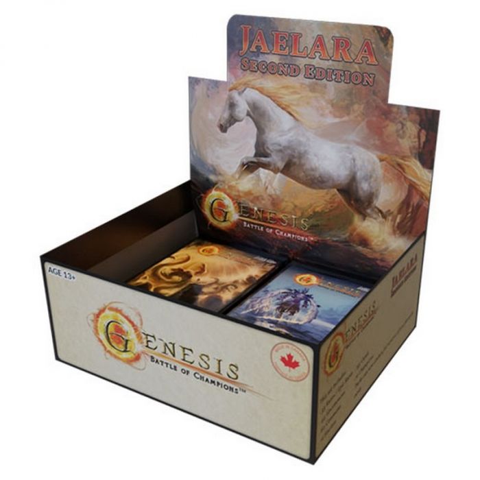 Genesis TCG: Battle of Champions Jaelara Second Edition Display Box