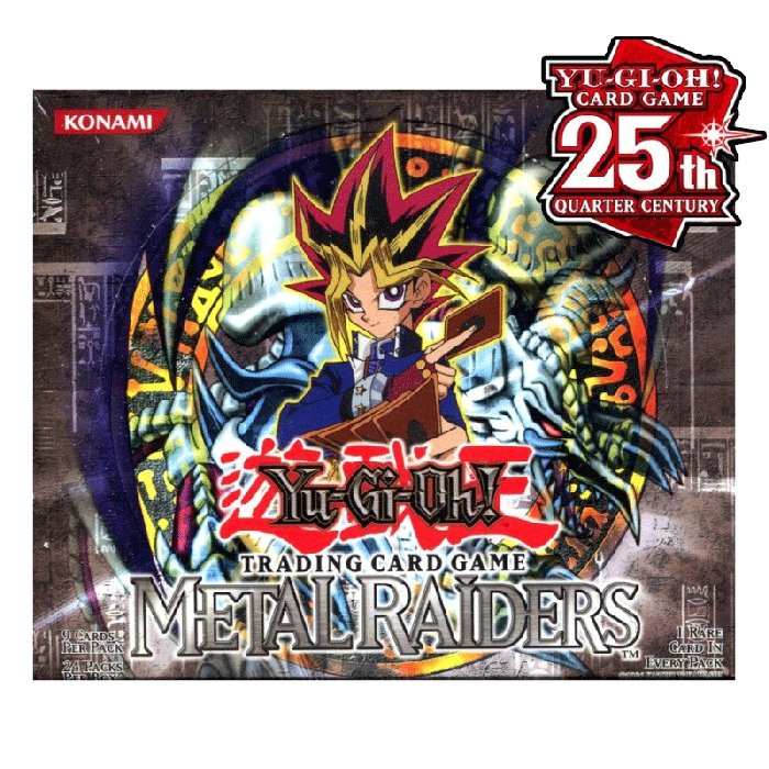 YuGiOh Legendary Collection 25th Anniversary Metal Raiders Display (24 Packs) - EN