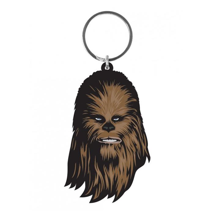 Keychain Star Wars Chewbacca (6cm-rubber)