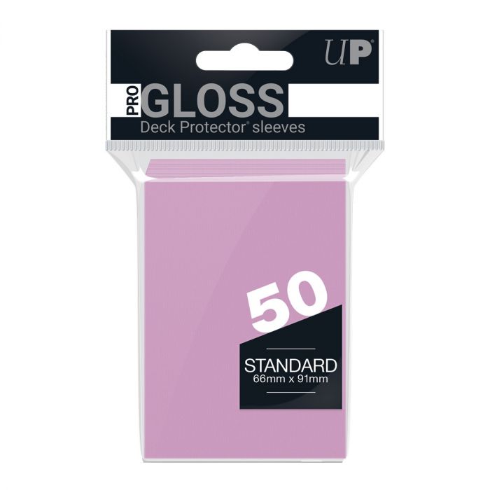 UltraPro Standard Sleeves Bright Pink (50 Sleeves)