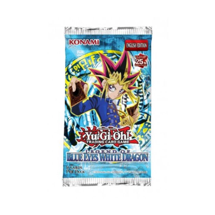 YuGiOh Legendary Collection 25th Anniversary Legend Of Blue-Eyes White Dragon Booster