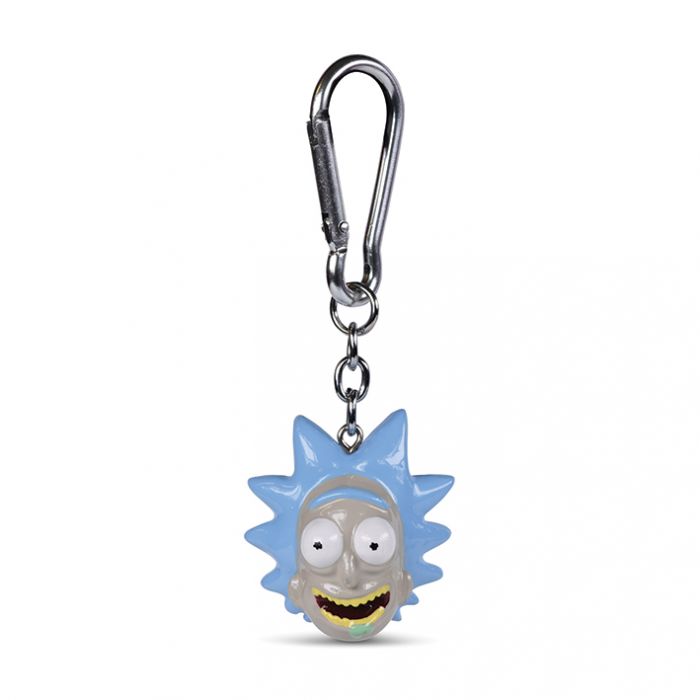 3D Polyresin Keychain - Rick and Morty (Rick)