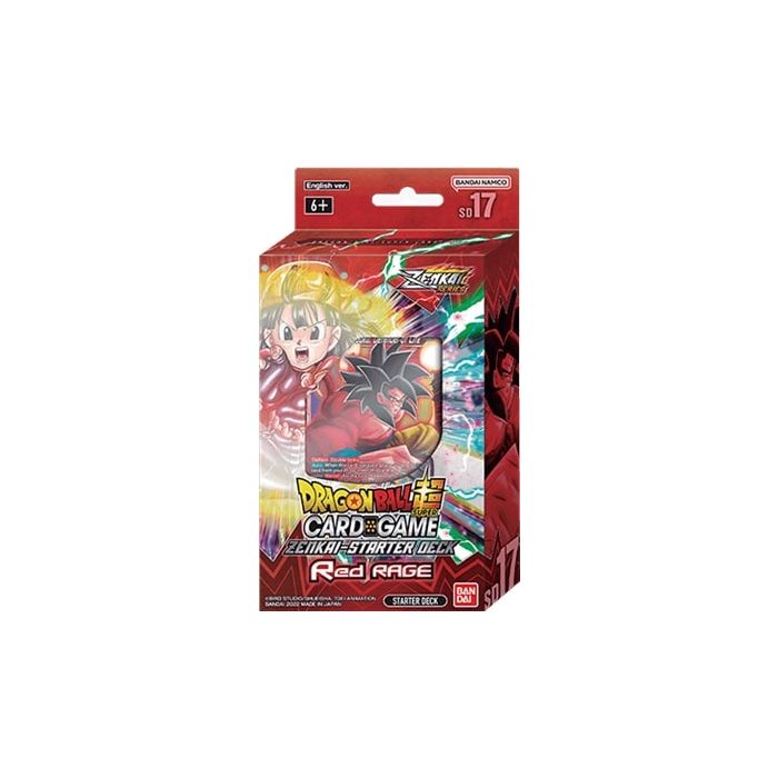 DragonBall Super Zenkai Starter Deck Red Rage