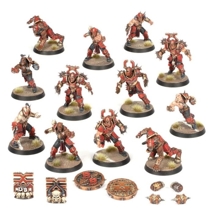 Blood Bowl: Khorne Team: The Skull-tribe Slaughterers