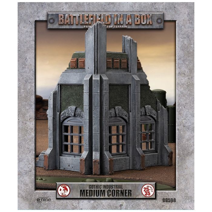 Battlefield In A Box Gothic Industrial Ruins Medium Corner