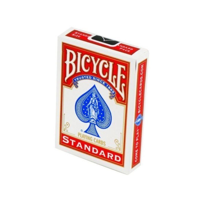 Bicycle Standard Rider Back Pokerkaarten (Rood)