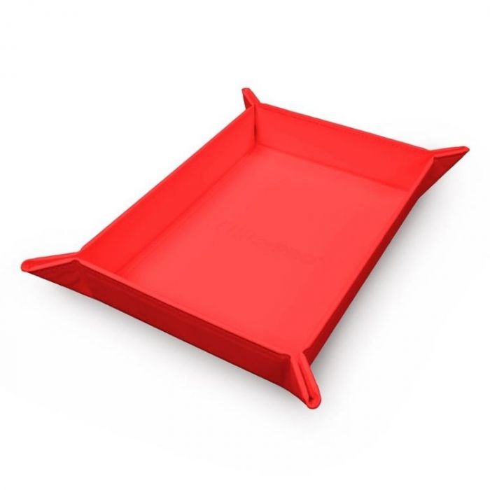 Magnetic Dice Tray Foldable Red