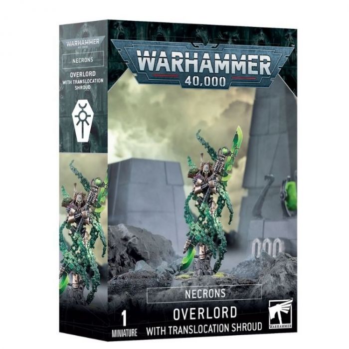 Necrons: Overlord + Translocation Shroud