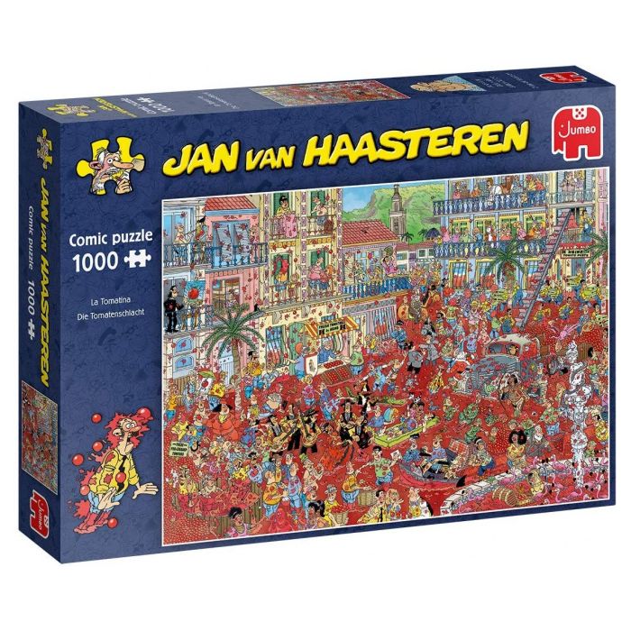 Jan Van Haasteren La Tomatina (1000 Stukjes)