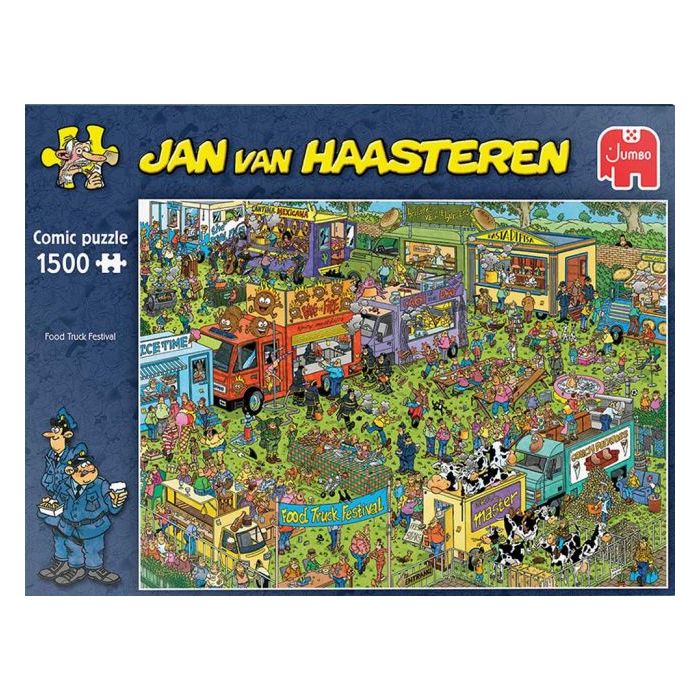 Jan Van Haasteren Food Truck Festival (1500 Stukjes)