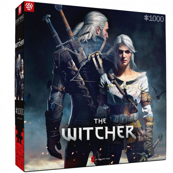 The Witcher: Geralt & Ciri Puzzle 1000