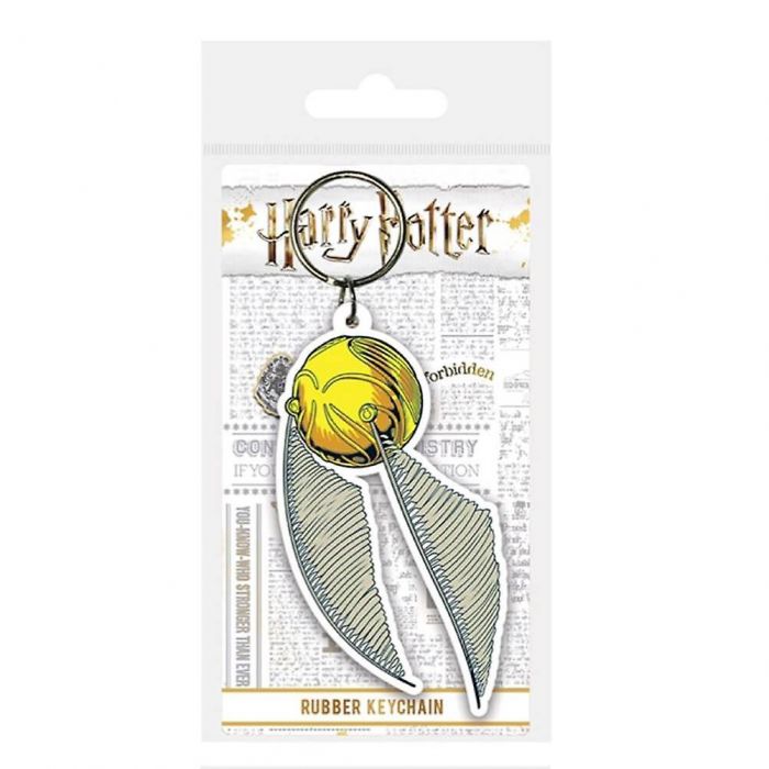 Keychain Harry Potter: Snitch (6cm-rubber)