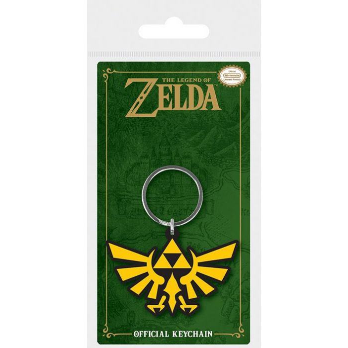 Keychain The Legend of Zelda: Triforce (6cm-rubber)