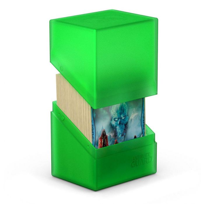 Ultimate Guard - Boulder Deck Case 80+ Standard Size - Emerald