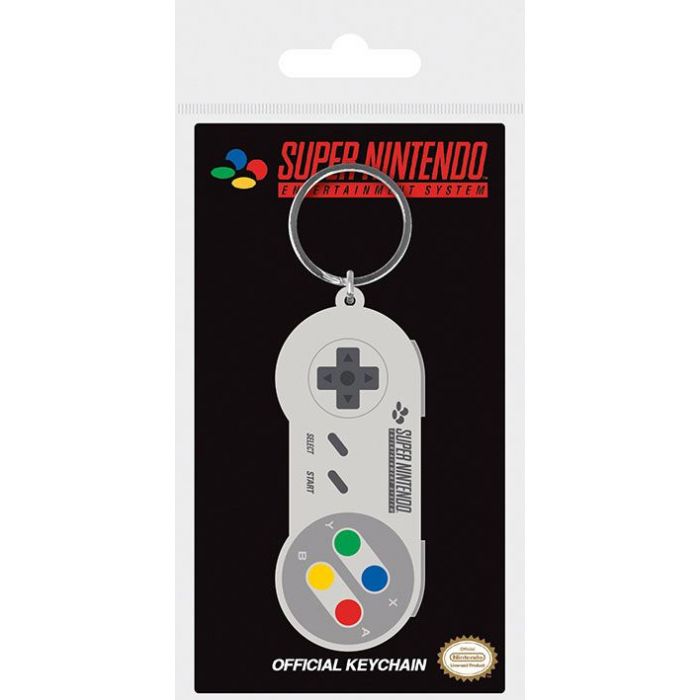 Keychain Nintendo: SNES Controller (6cm-rubber)