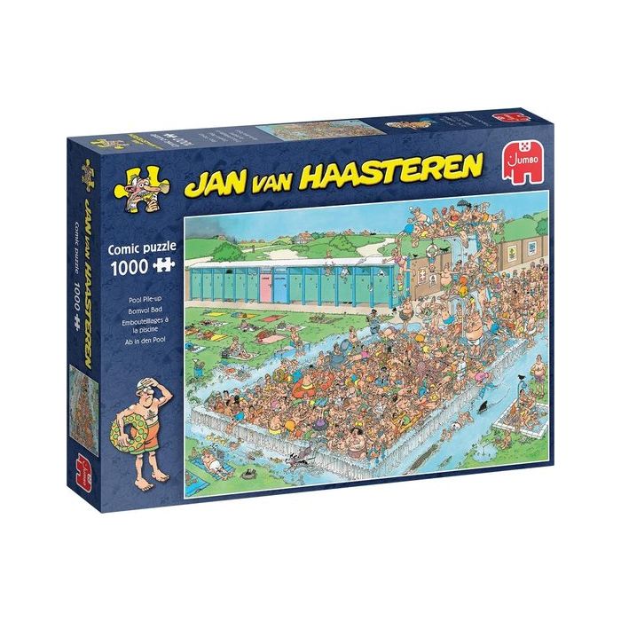Jan Van Haasteren Bomvol Bad (1000 Stukjes)