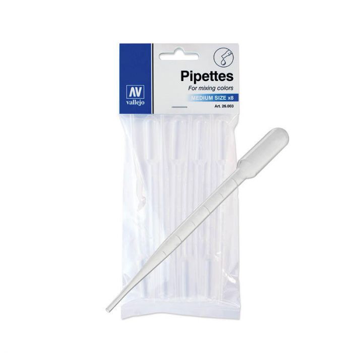 Pipettes Medium Size 3ml - 8pcs - 26003