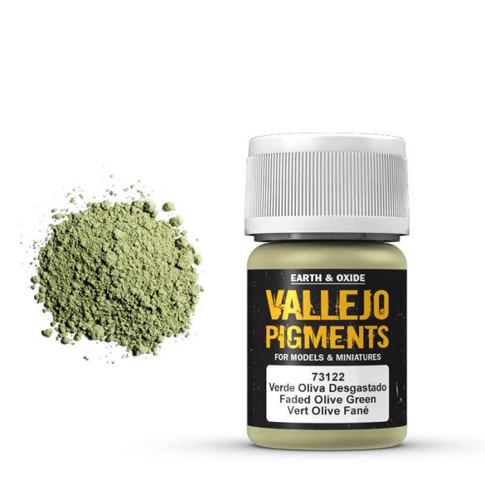 Vallejo Pigment Faded Olive Green 73122