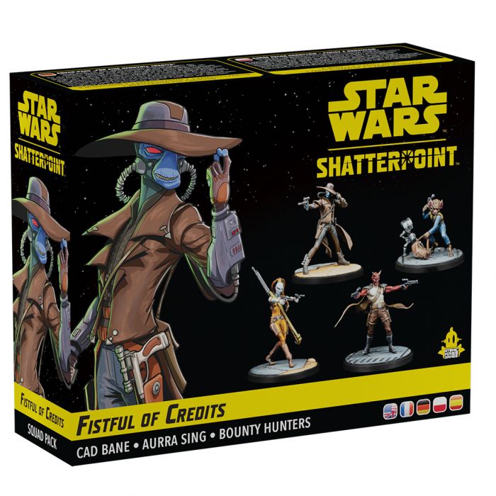 Star Wars Shatterpoint: Fistful Of Credits (Cad Bane) Squad Pack
