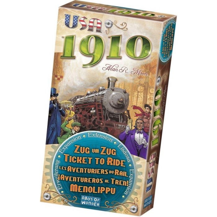Ticket to Ride USA 1910 Expansion - Multilingual